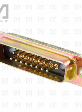 DBMM-17W2P【CONN D-SUB PLUG 17POS PNL MNT】