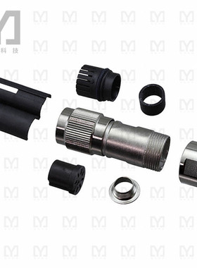 C091 11H008 001 4【CONN PLUG HSNG MALE 8POS INLINE】