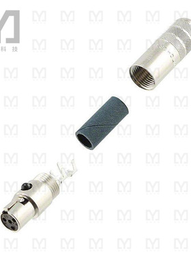 TA4FSHF【CONN PLUG FMALE MINI XLR 4P SLDR】