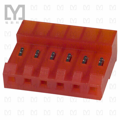3-640428-6【CONN RCPT 6POS IDC 22AWG TIN】
