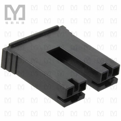 520935-7【CONN RCPT HSG 0.25 2POS BROWN】