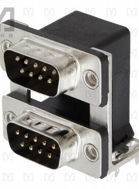 ASUB-277-09TP23【CONN D-SUB PLUG 9POS R/A SLDR】