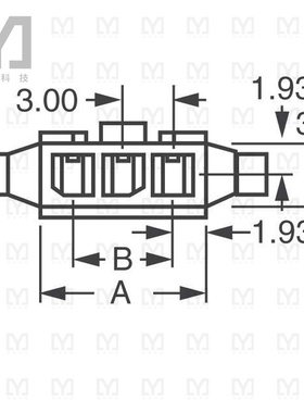 0436401100【CONN PLUG 11POS 3MM SGL PANEL MT】