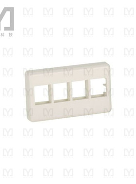 NK4MFIW【FACEPLATE 4PORT OFF WHITE】