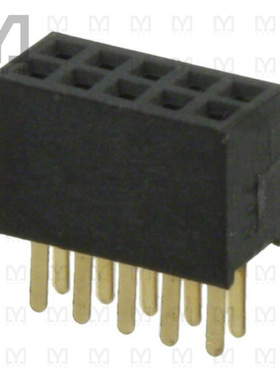 M50-3000545【CONN RCPT 10POS 0.05 GOLD PCB】