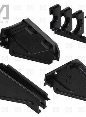 745311-1【CONN BACKSHELL 37P 90/180DEG BLK】