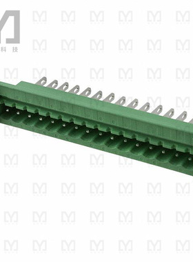 0707374【TERM BLK HEADER 16POS GREEN】