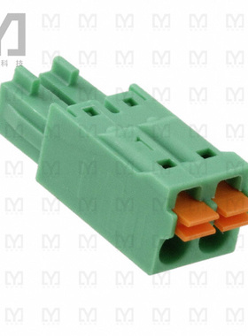 1745894【TERM BLOCK PLUG 2POS STR 3.81MM】