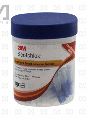 MNHU14-250DFIX-BOTTLE【CONN QC RCPT 14-16AWG 0.250 25PC】