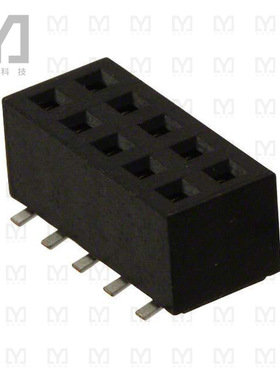 M22-6340542【CONN RCPT 10POS 0.079 GOLD SMD】