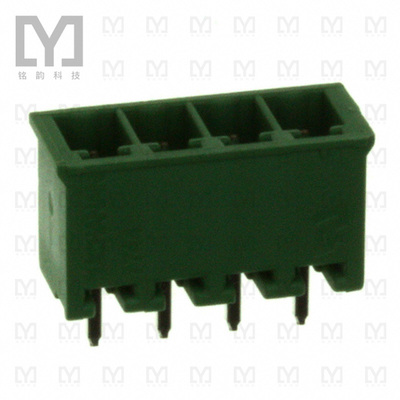 284517-4【TERM BLOCK HDR 4POS VERT 3.81MM】