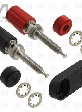 2440-0【CONN BIND POST DUAL MINI BLK/RED】