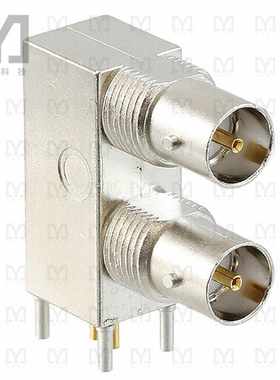 1274684-1【CONN MINI BNC JACK R/A 75OHM PCB】