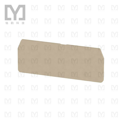 1608770000【CONN TERM BLK END PLATE RAIL BG】