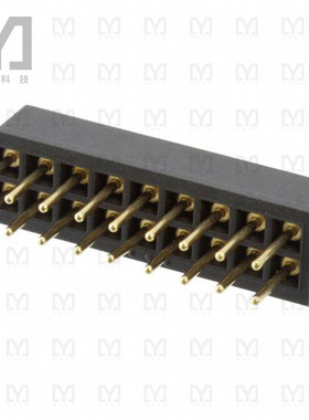 M80-8501845【CONN RCPT 18POS 0.079 GOLD PCB】
