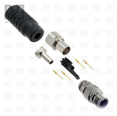 1-2823449-4【CONN PLUG MALE 8POS GOLD CRIMP】