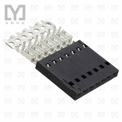 104439-6【CONN RCPT 7POS IDC 22-26AWG GOLD】