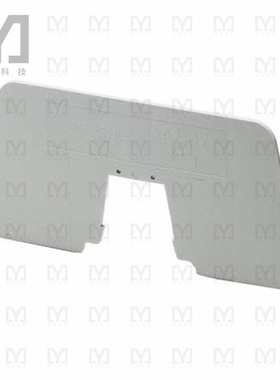 2130402【CONN TERM BLK SEPARATOR RAIL GRY】