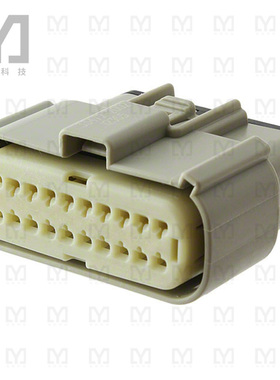 0334722002【CONN RCPT 20POS DUAL LTGRAY】