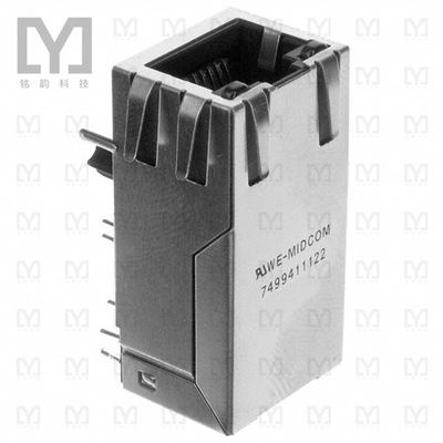 7499411122【CONN MAGJACK 1PORT 100 BASE-T】