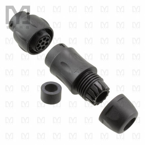 UTS1JC128P【CONN RCPT HSNG MALE 8POS INLINE】