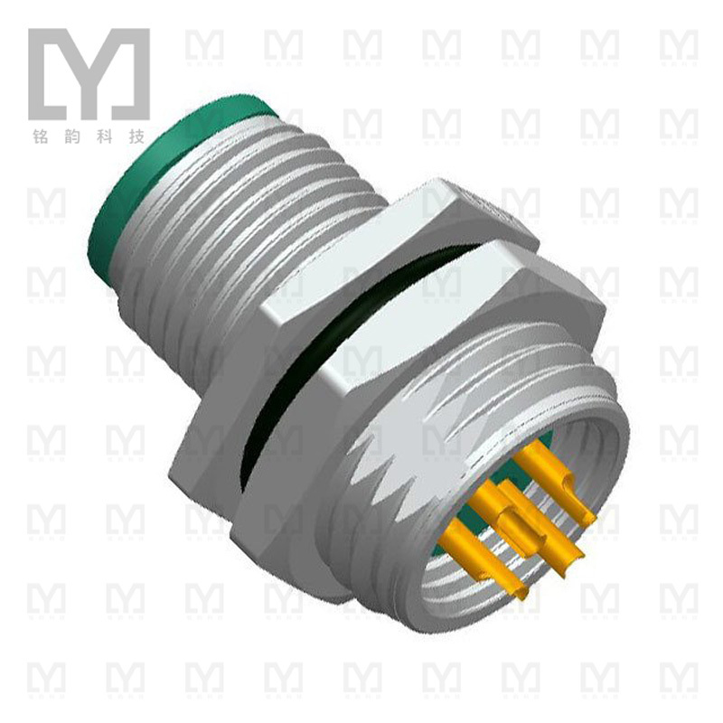 M12A-04PMMS-SH8001【CONN PLUG MALE 4POS SOLDER CUP】