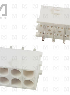 350732-1【CONN HEADER VERT 6POS 6.35MM】