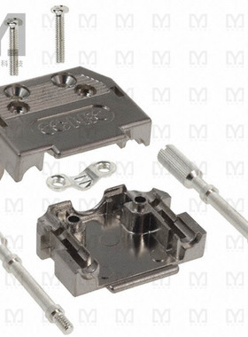 165X10909XE【CONN BACKSHELL 9POS 180DEG SHLD】