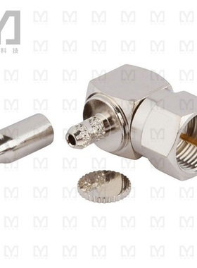 222179-10【CONN F PLUG R/A 75OHM SOLDER】