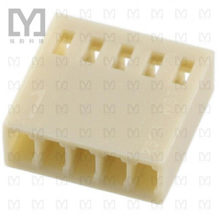 BEIGE RCPT .100 CONN S05 5POS SWH25X SNGL NULC