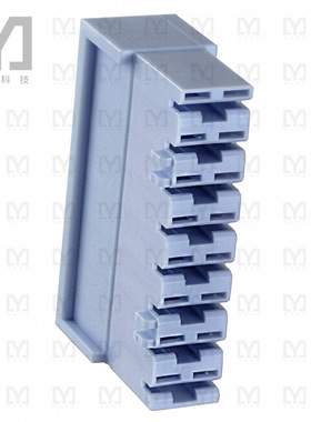 521210-1【CONN RCPT HOUSING 0.25 8POS BLUE】