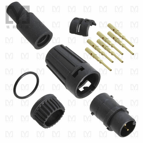 6280-6PG-513【CONN PLUG MALE 6POS GOLD CRIMP】