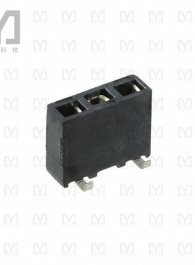 1241152-3【CONN RCPT 3POS 0.1 GOLD SMD】