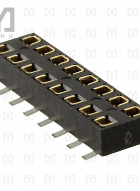 M22-6360842【CONN RCPT 16POS 0.079 GOLD SMD】