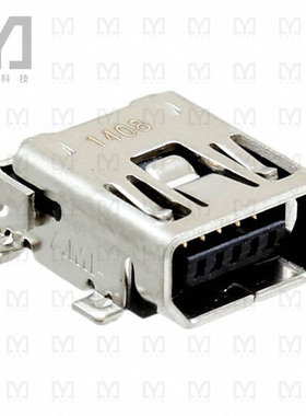 1734328-2【CONN RCPT USB2.0 MINI AB SMD R/A】