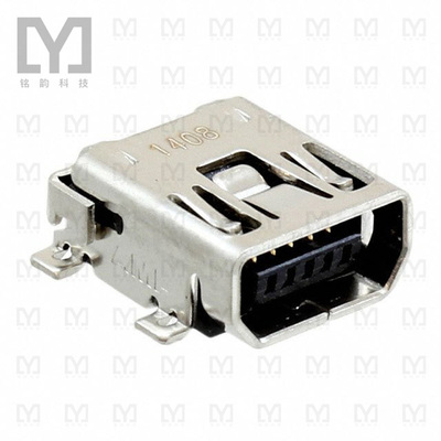 1734328-2【CONN RCPT USB2.0 MINI AB SMD R/A】