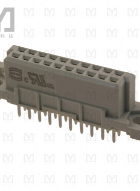 09242206825【CONN DIN RCPT 20POS PCB GOLD】