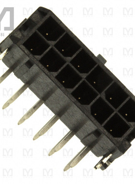 0430451222【CONN HEADER R/A 12POS 3MM】