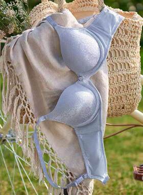 Triu黛安魔术无痕内衣女U型小胸聚拢文胸19-593B