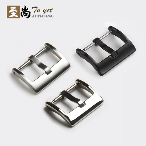 不锈钢表扣皮带胶带拉丝亮光针扣