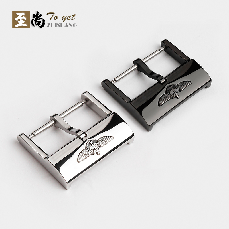 手表皮带胶带手20mm不锈钢表带扣