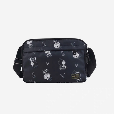 新款日本吉田单肩斜挎包韩版个性休闲多功能包邮差简约包男女包