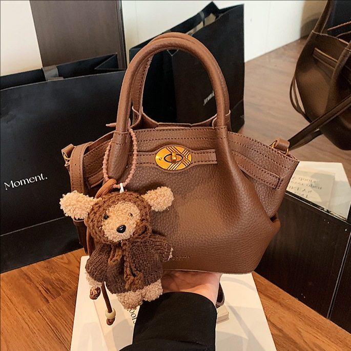 高质感手提菜篮子包包女式2026春新款子母水桶包潮百搭单肩斜挎包,箱包皮具/热销女包/男包,水桶包,淘宝优惠券,粉丝福利购,淘宝优惠卷