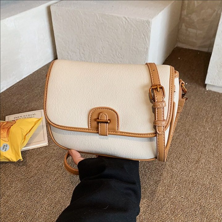 高质感复古小方包包女式拼接腋下包2026新款百搭单肩包洋气斜挎包,箱包皮具/热销女包/男包,小方包,淘宝优惠券,粉丝福利购,淘宝优惠卷