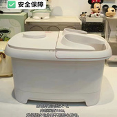 美菱自动加热足浴盆电动家用洗脚足疗机自助按摩深桶泡脚桶器