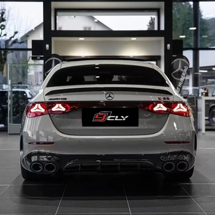 E63尾唇尾喉AMG机盖叶子板引擎盖 E53 适用奔驰E级W214改装 AMG