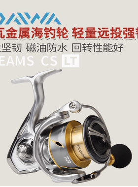DAIWA达亿瓦FREAMS LT纺车轮远投防海水矶钓金属线杯路亚轮