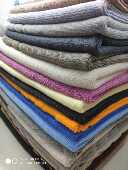 处理家用纯棉彩色地巾卫生间全棉吸水防滑干脚垫可机洗地垫微瑕疵