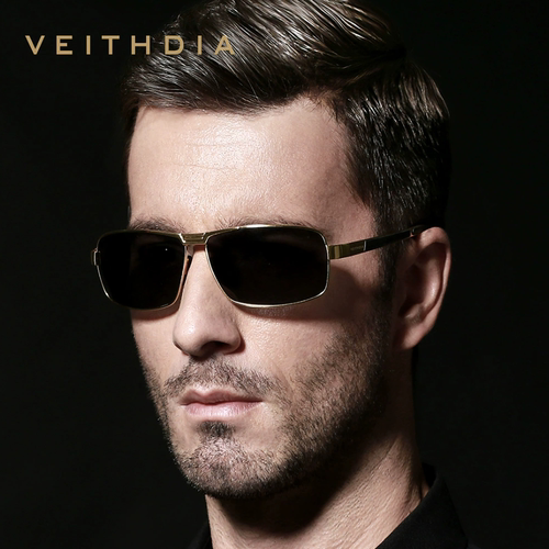 Veithdia/威斯．蒂亚 男士墨镜欧美太阳镜户外休闲眼镜开车偏光镜