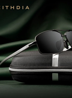 Veithdia/威斯．蒂亚 男士墨镜新款偏光镜防紫外线眼镜可定制近视